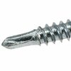 Hillman Self-Drilling Screw, #10-16 x 1 in, Epoxy Coated Steel Hex Head Hex Drive 116123